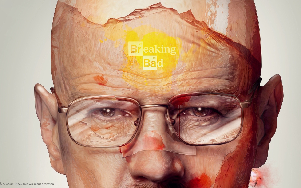 Fondo de pantalla Breaking Bad Artwork 1280x800