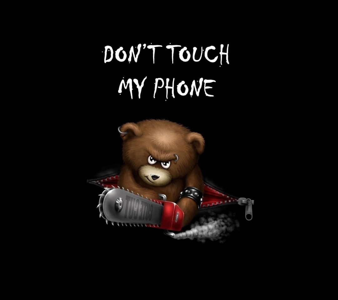 Dont Touch My Phone wallpaper 1080x960