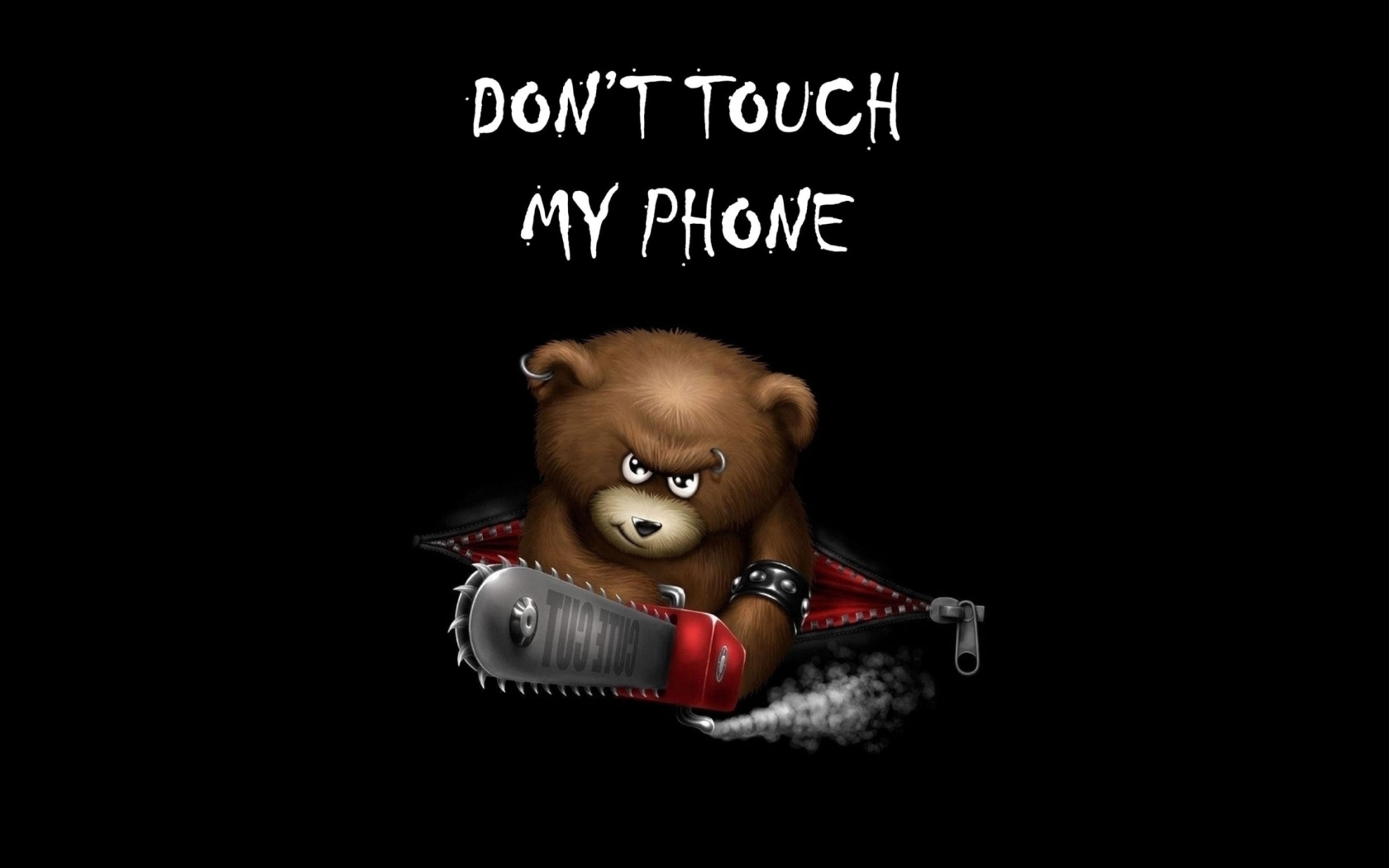 Fondo de pantalla Dont Touch My Phone 1680x1050