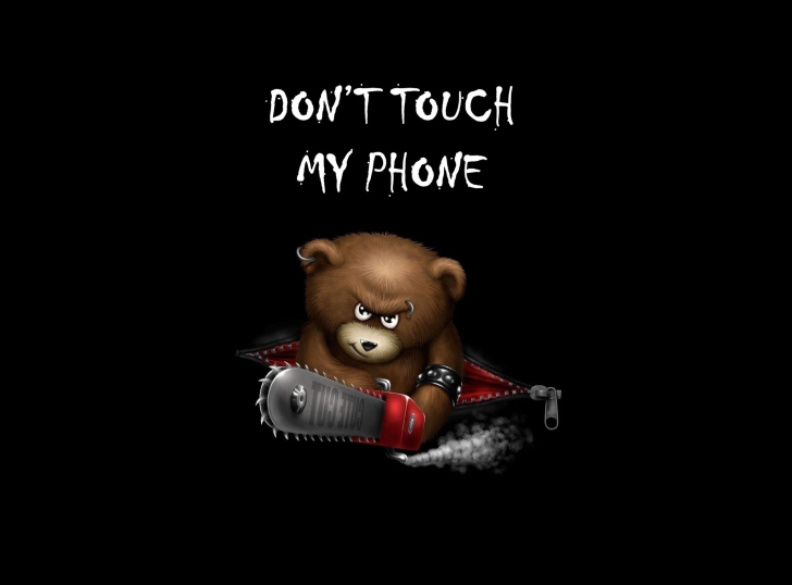 Обои Dont Touch My Phone