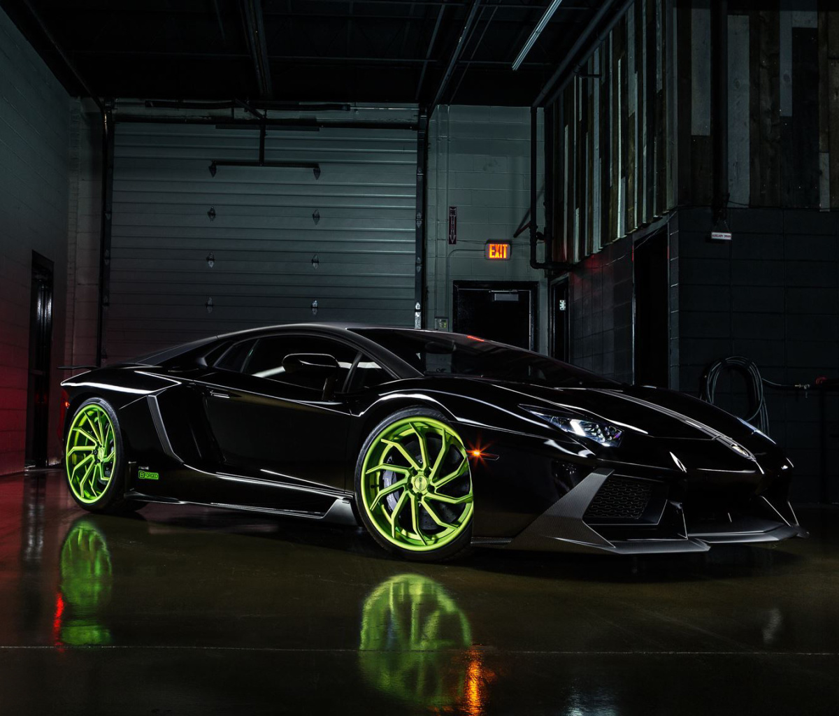 Fondo de pantalla Lamborghini Aventador 1200x1024