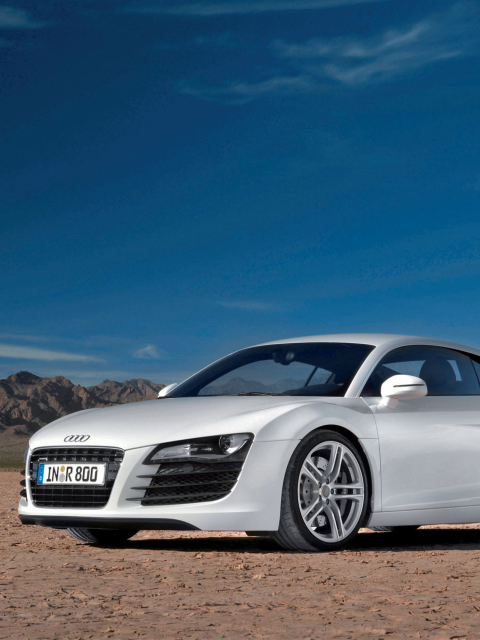 Audi R8 Car Desktop wallpaper 480x640