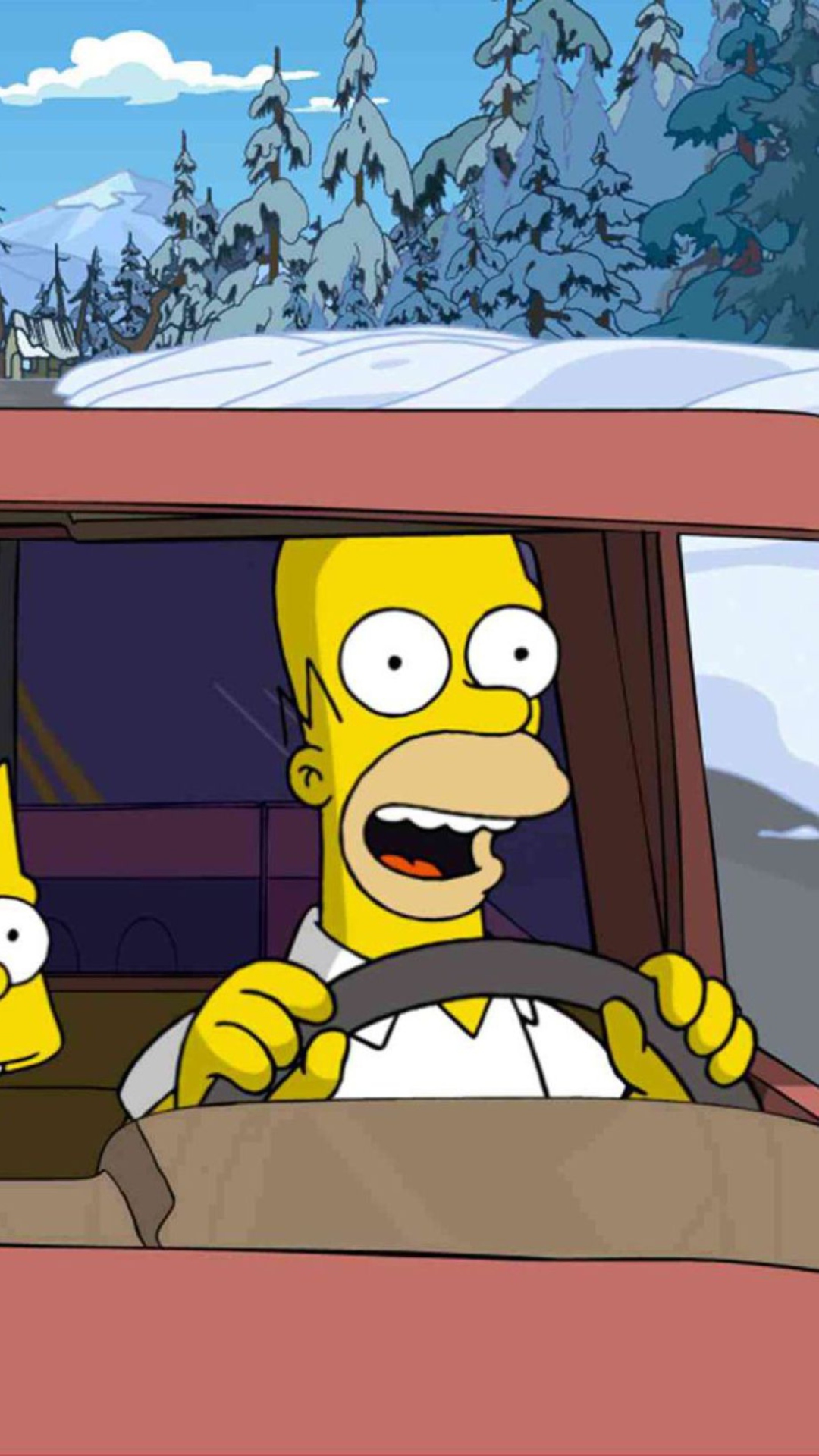 Screenshot №1 pro téma Simpsons Family 1080x1920