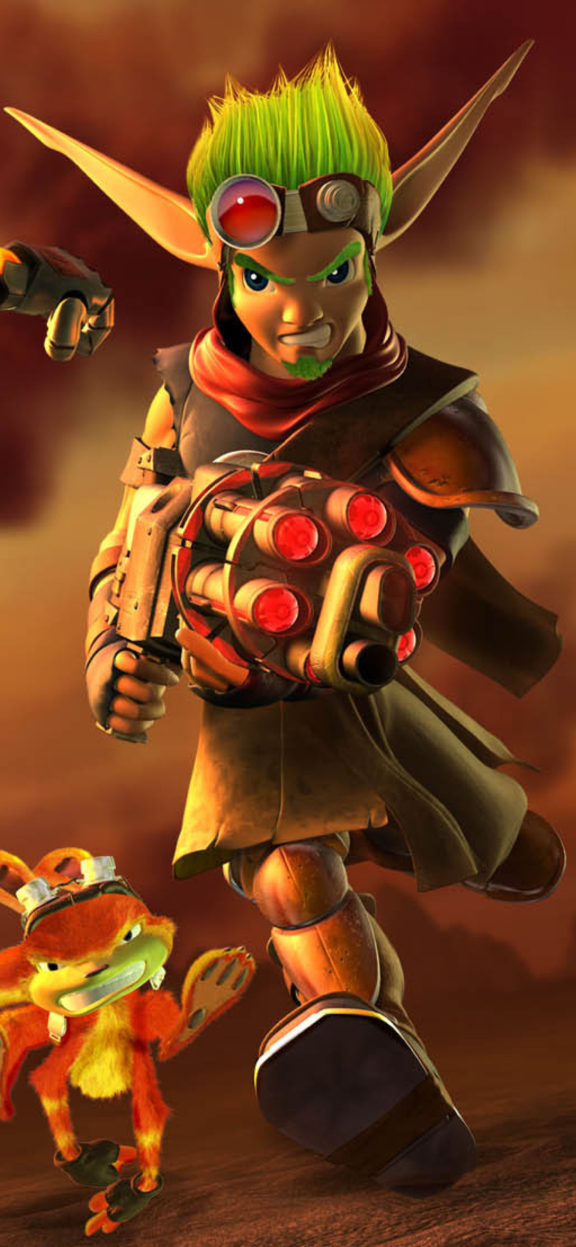 Jak and Daxter - Ratchet and Clank wallpaper 1170x2532