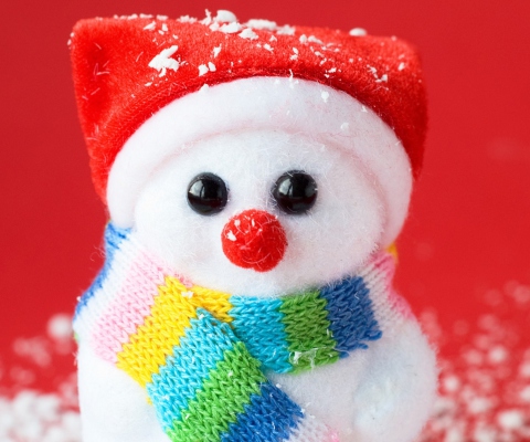 Cute Christmas Snowman screenshot #1 480x400