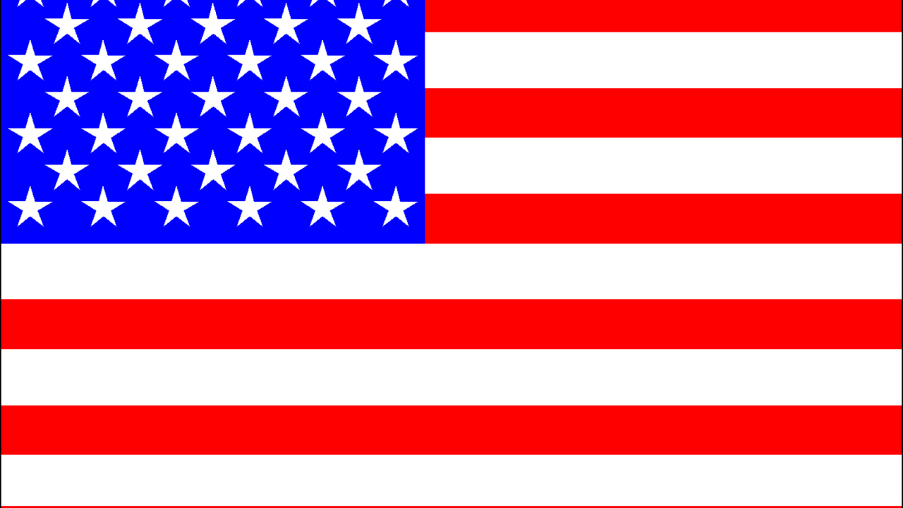 Us Flag wallpaper 1280x720