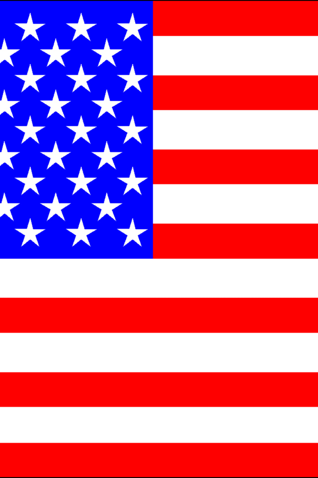 Das Us Flag Wallpaper 640x960
