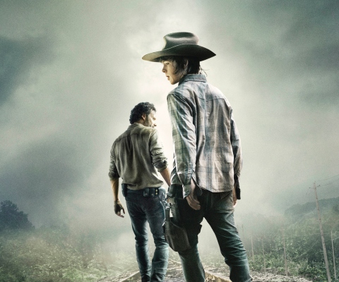 Sfondi The Walking Dead 2014 480x400