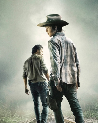 The Walking Dead 2014 papel de parede para celular para Nokia X6