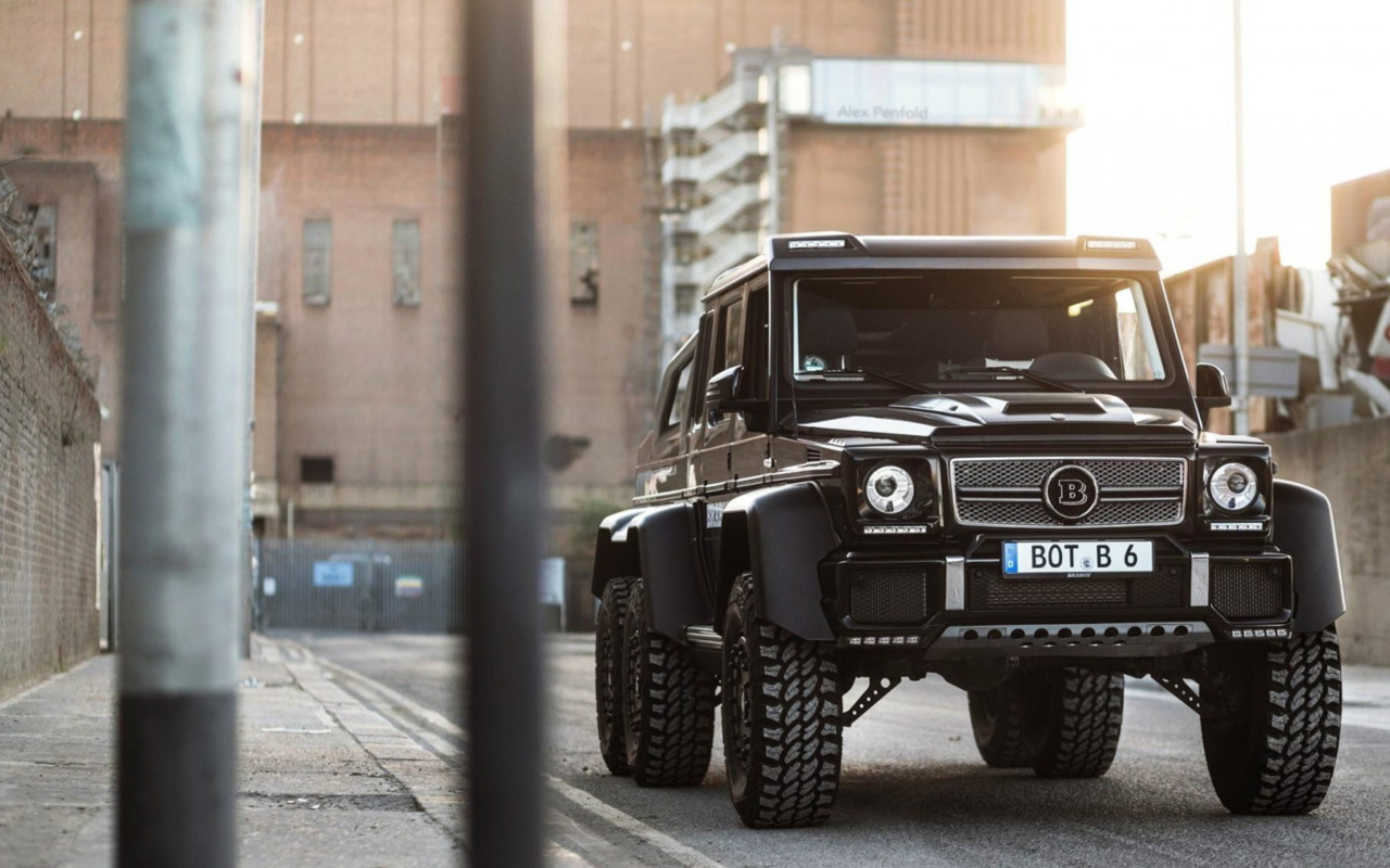 Mercedes Benz G63 AMG 6x6 Devil Pickup wallpaper 1280x800