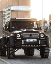 Fondo de pantalla Mercedes Benz G63 AMG 6x6 Devil Pickup 176x220