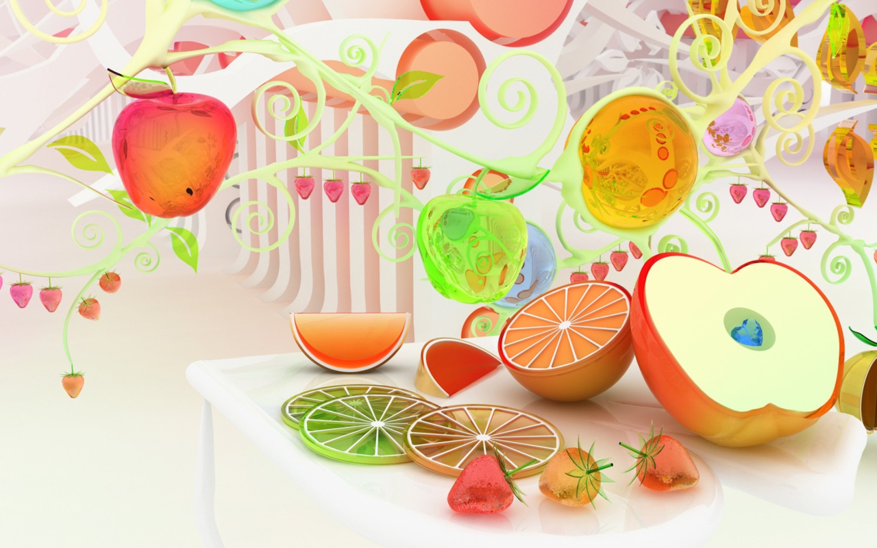 Fruit wallpaper 1280x800