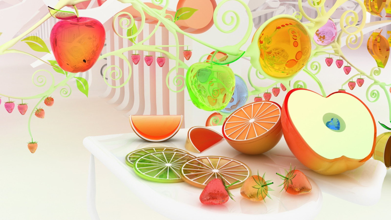 Обои Fruit 1600x900