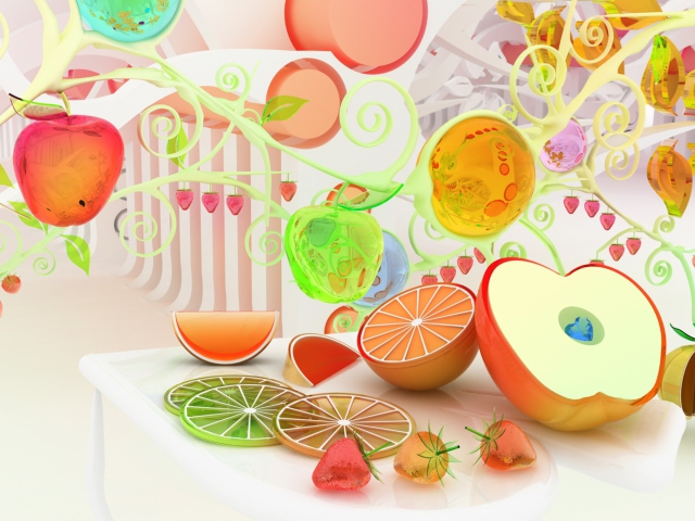 Fruit wallpaper 640x480