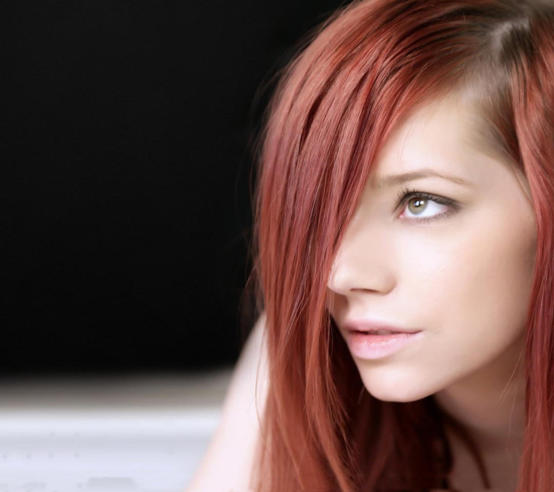 Redhead Girl wallpaper 1080x960