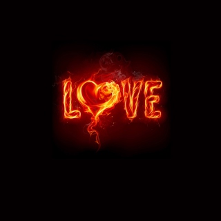 Kostenloses Fire Love Wallpaper für iPad mini