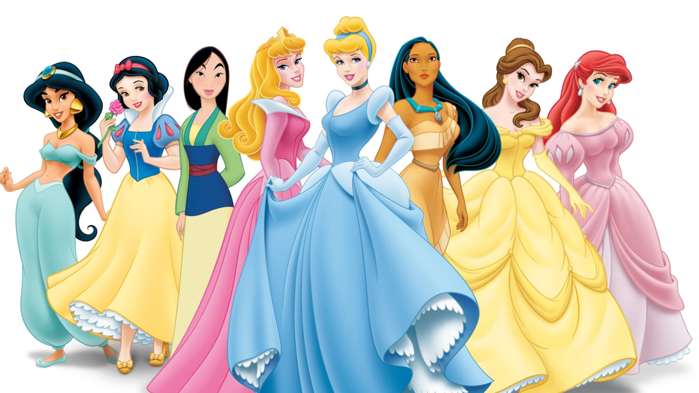 Screenshot №1 pro téma Disney Princess 1366x768