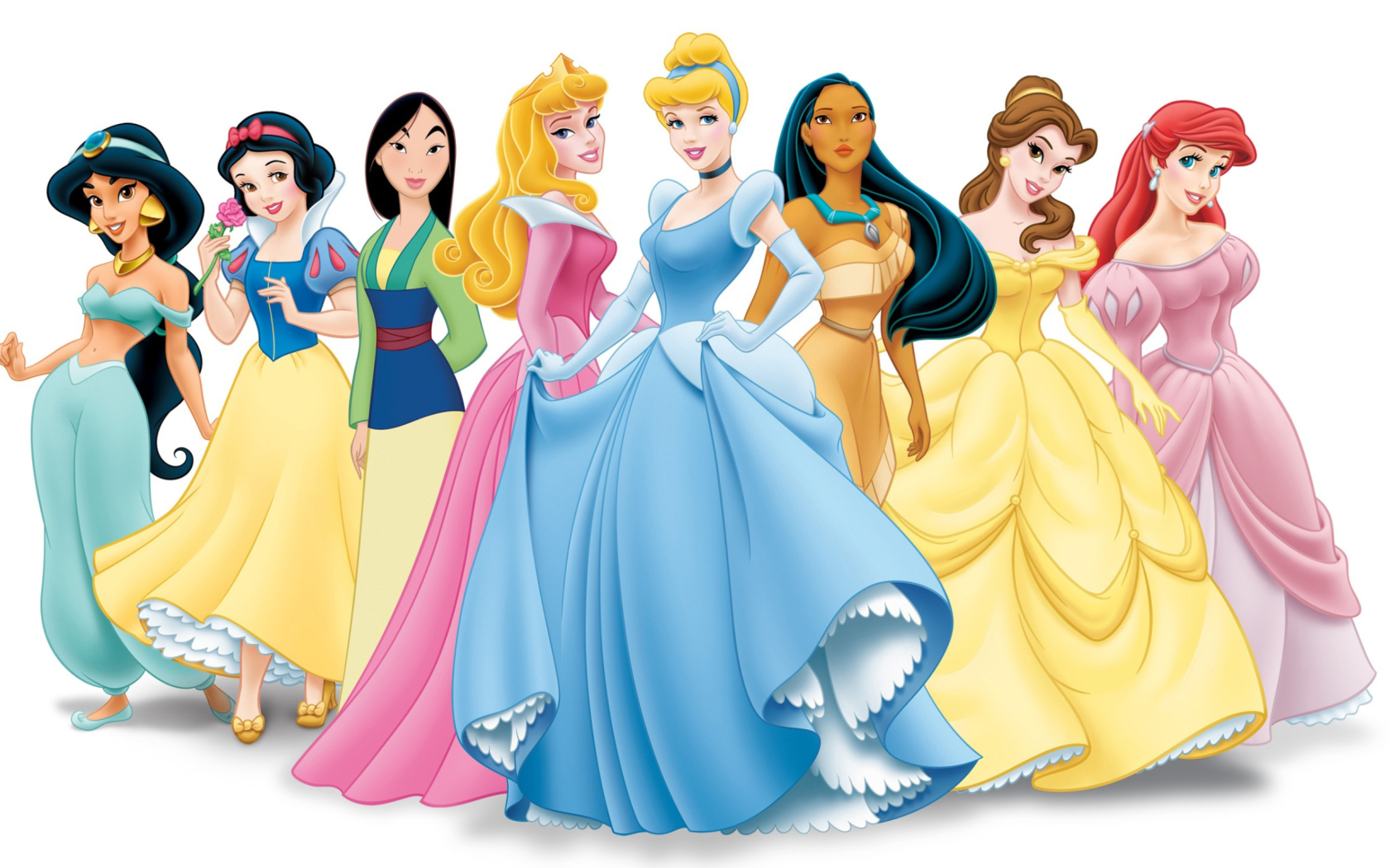 Das Disney Princess Wallpaper 1680x1050