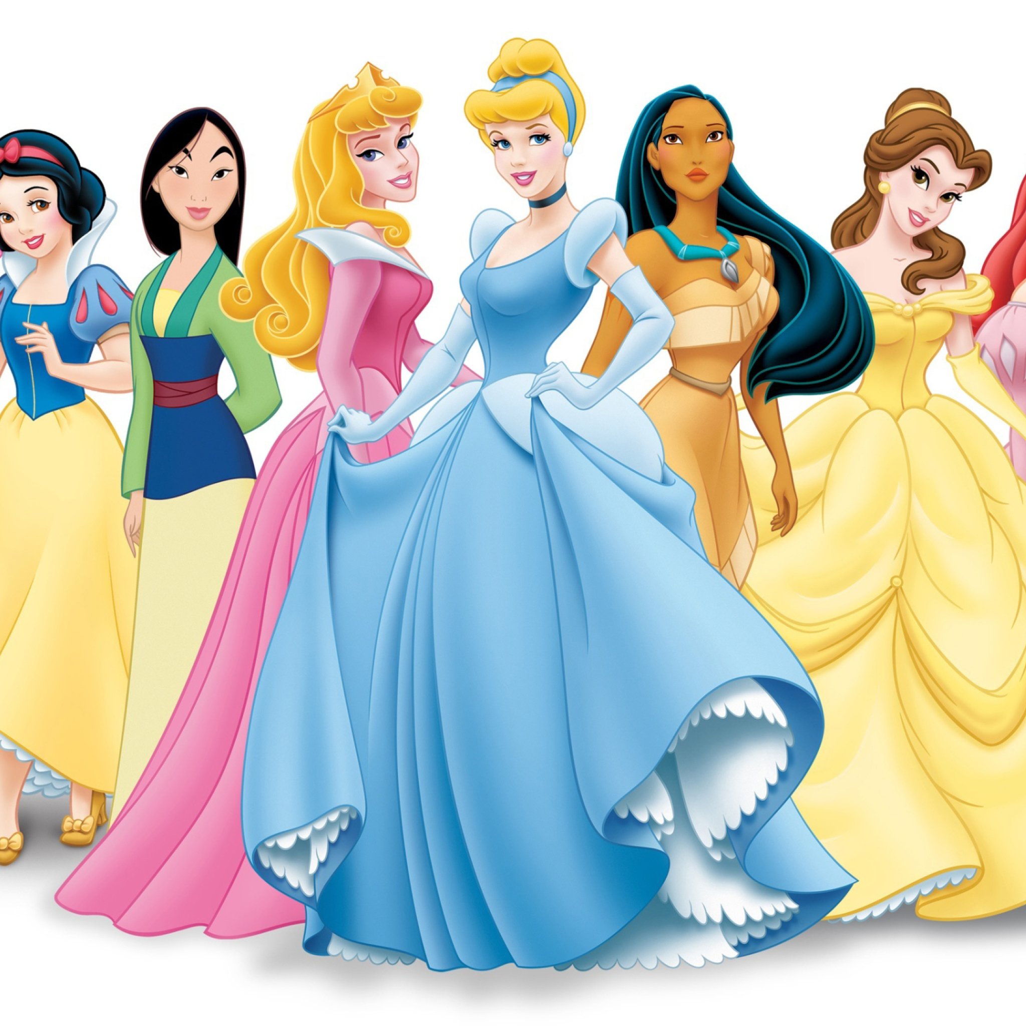 Fondo de pantalla Disney Princess 2048x2048