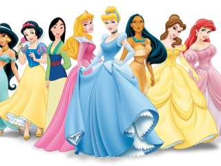 Das Disney Princess Wallpaper 320x240