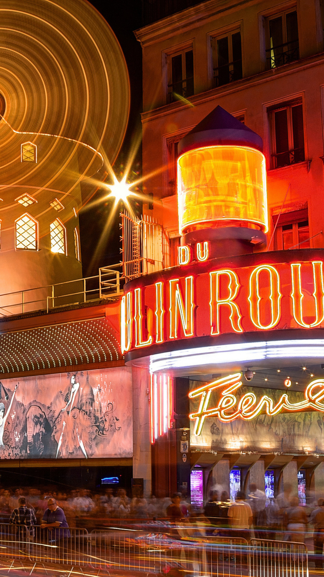 Screenshot №1 pro téma Moulin Rouge cabaret in Paris 1080x1920