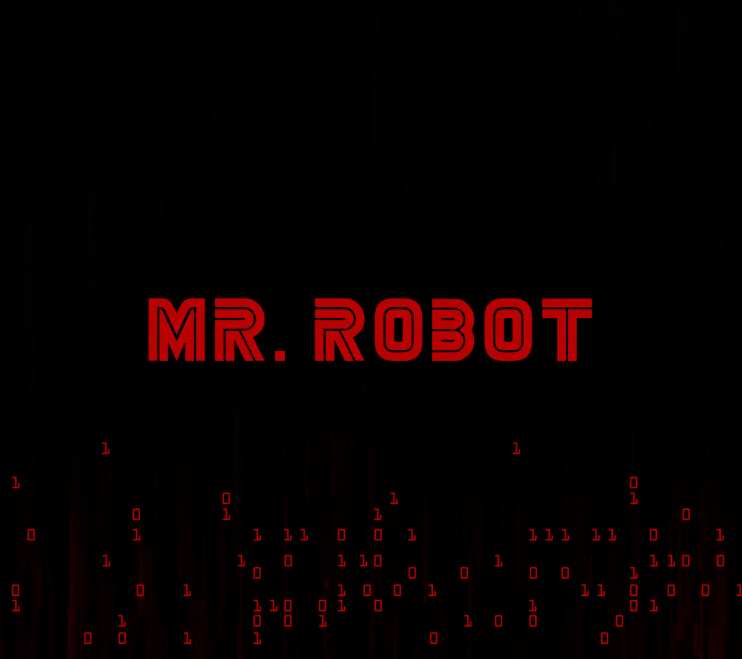 Fondo de pantalla Mr Robot Logo 1080x960