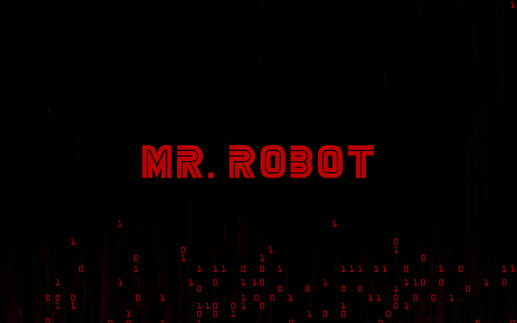 Mr Robot Logo wallpaper 1680x1050