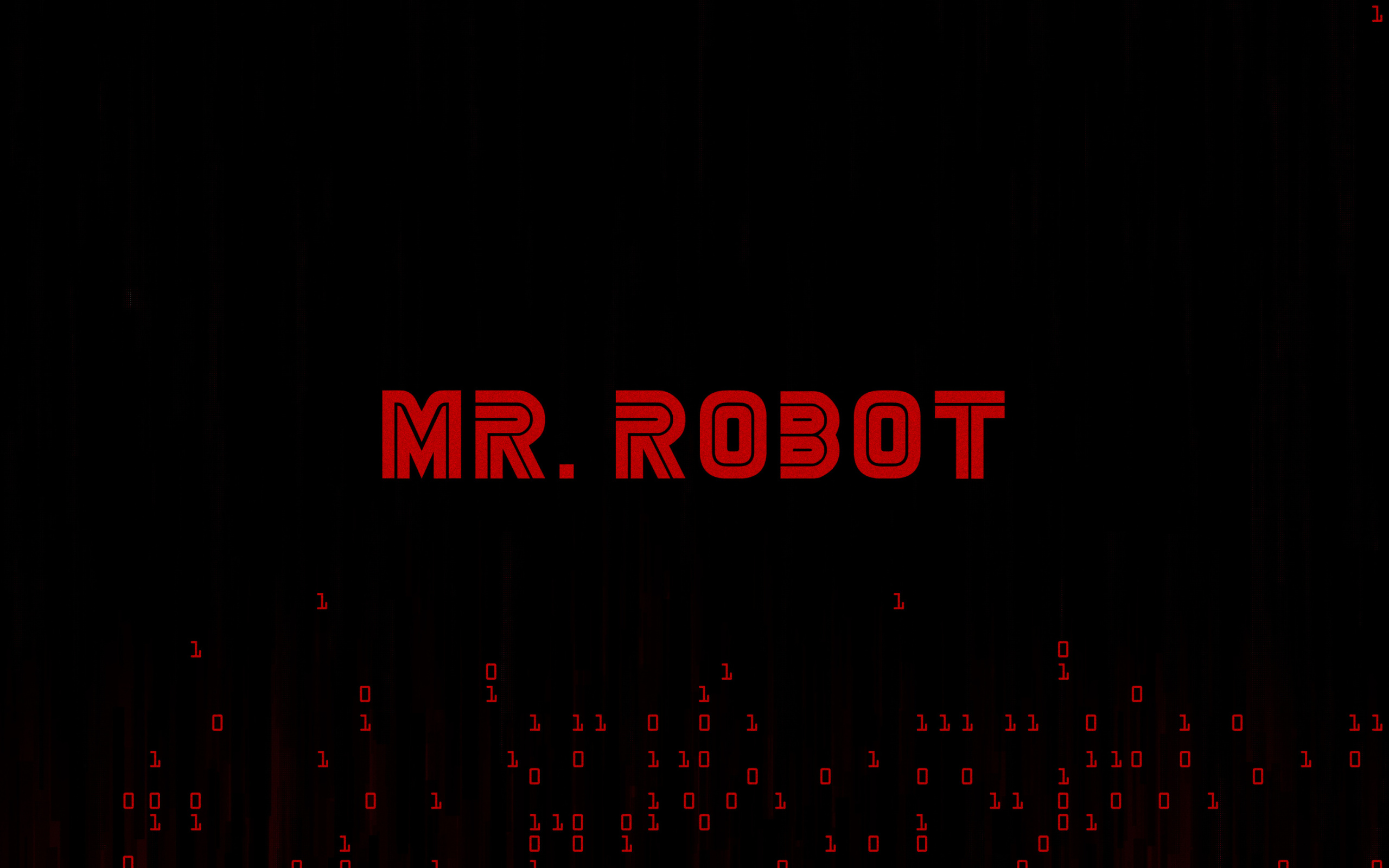 Das Mr Robot Logo Wallpaper 2560x1600