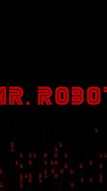 Mr Robot Logo wallpaper 360x640