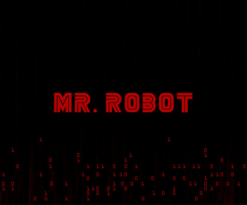 Mr Robot Logo wallpaper 480x400