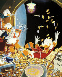 Das DuckTales and Scrooge McDuck Money Wallpaper 128x160