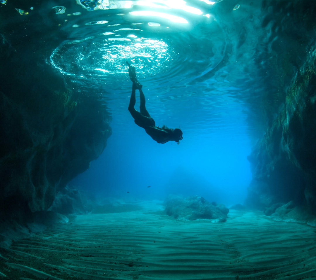 Das Scuba Diving Wallpaper 1080x960