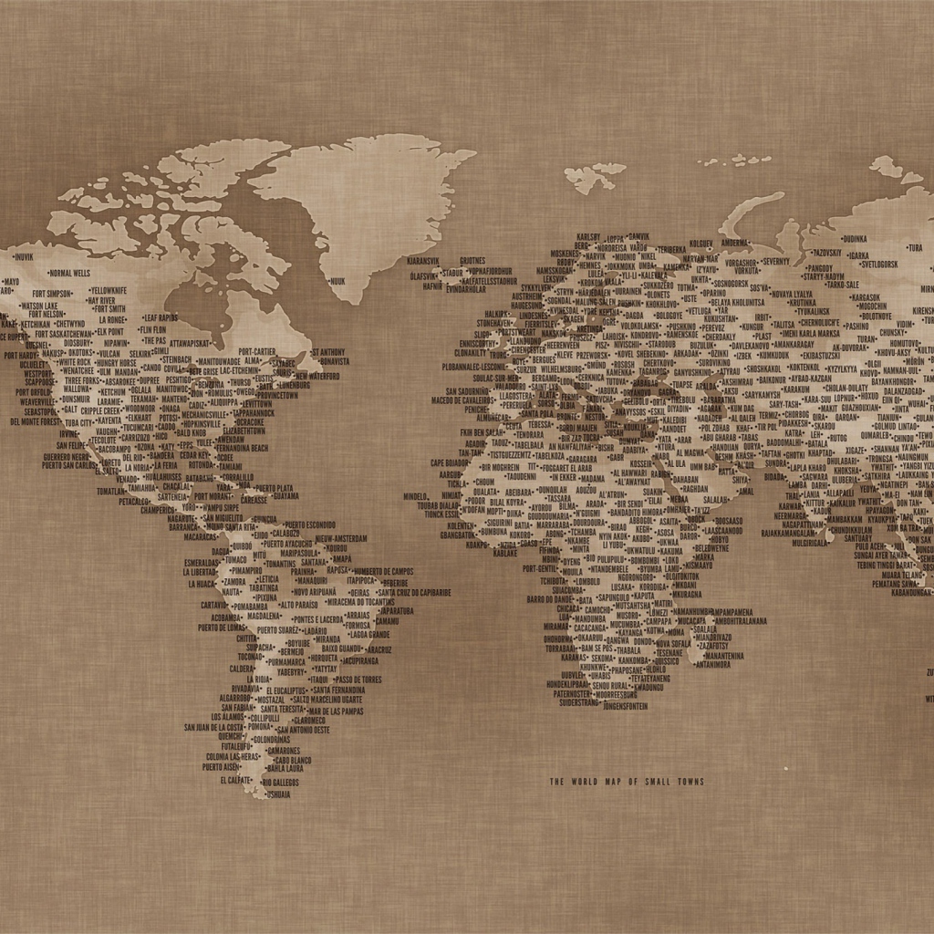 Sfondi World Map 1024x1024