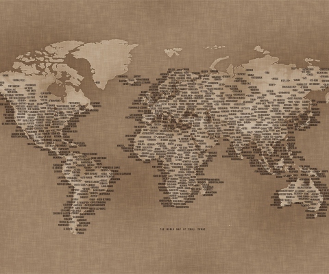 Screenshot №1 pro téma World Map 480x400