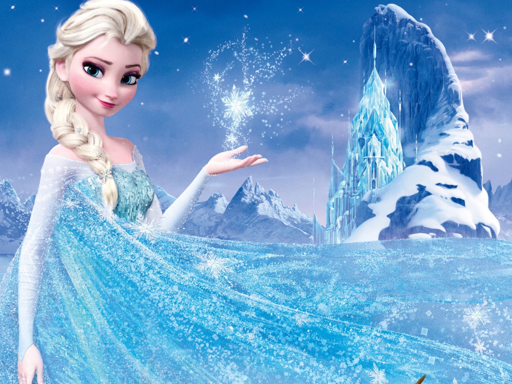 Frozen, Walt Disney wallpaper 1024x768