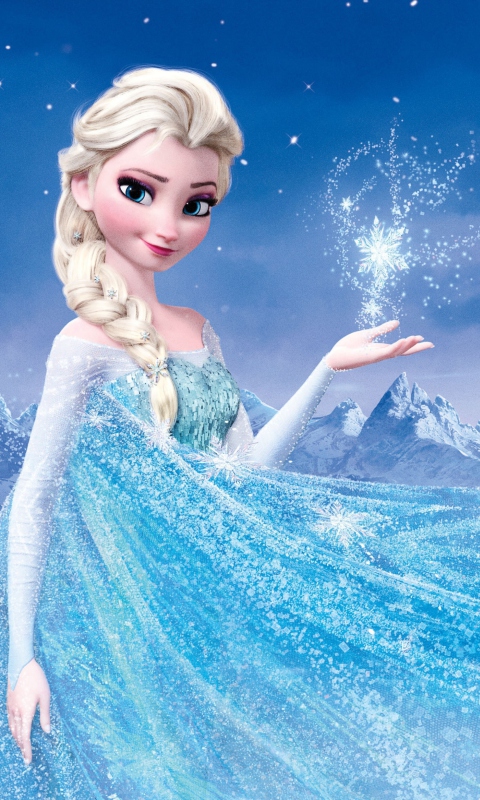 Обои Frozen, Walt Disney 480x800