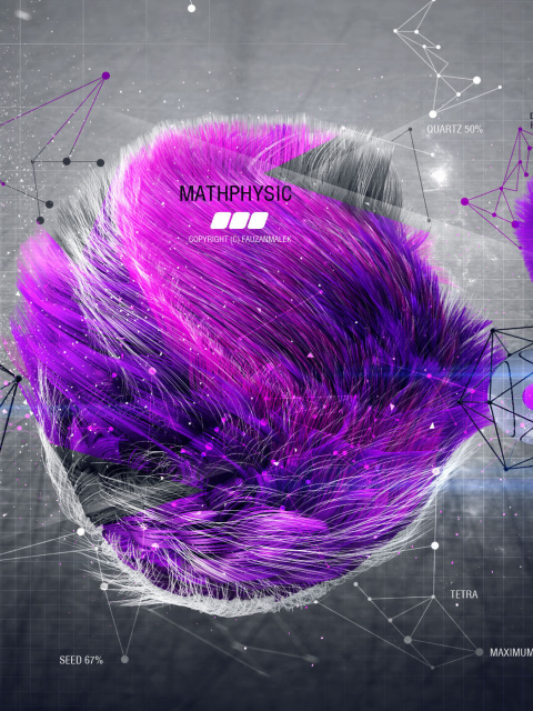 Fondo de pantalla Mathphysic 480x640