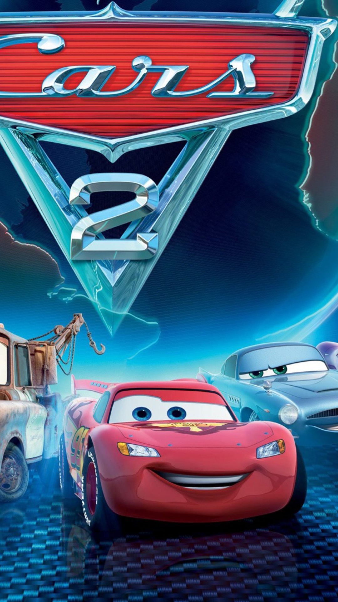 Das Cars 2 Movie Wallpaper 1080x1920