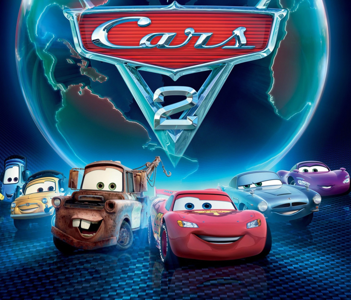 Screenshot №1 pro téma Cars 2 Movie 1200x1024