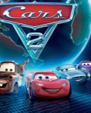 Cars 2 Movie screenshot #1 128x160