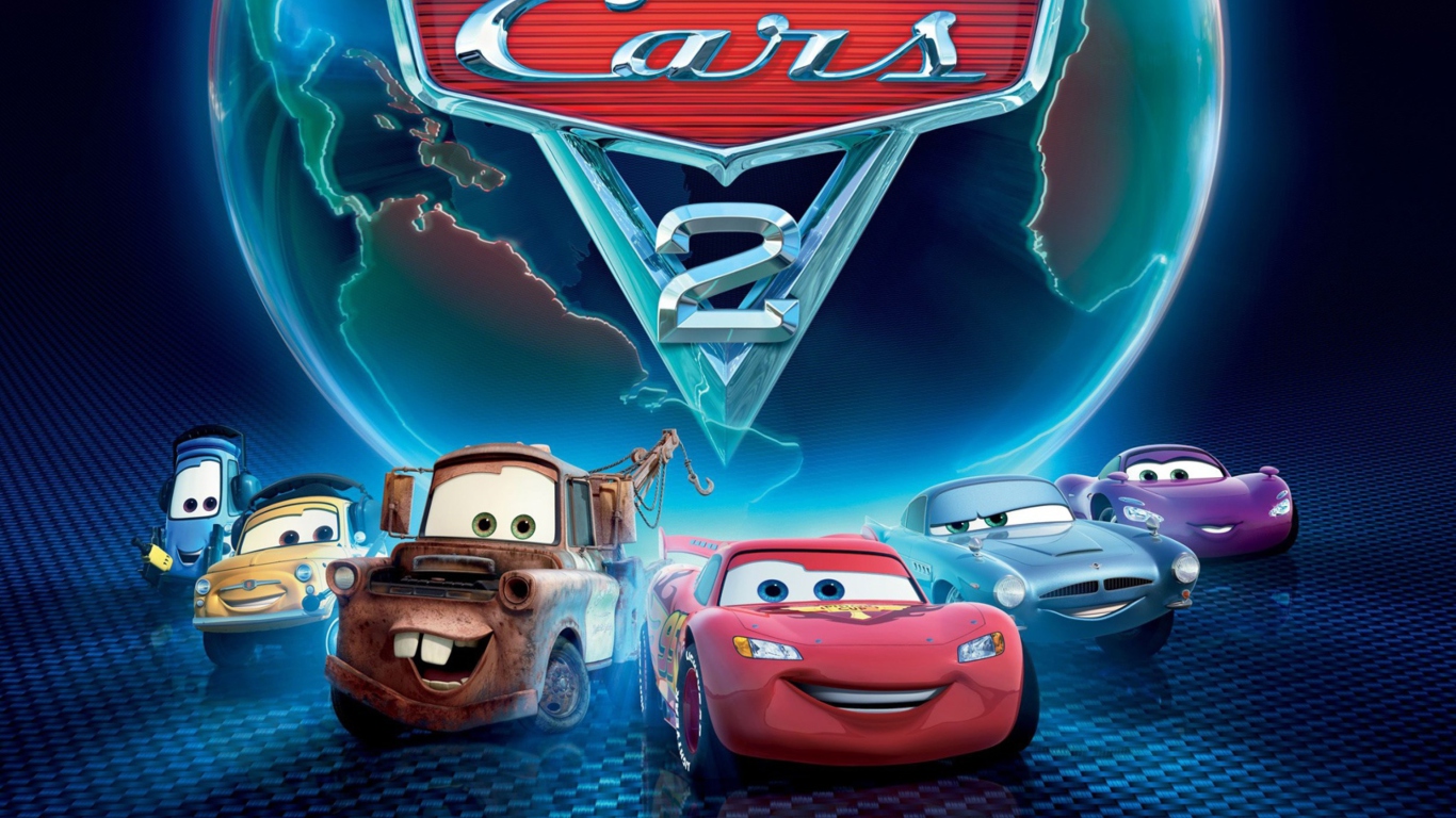 Fondo de pantalla Cars 2 Movie 1366x768