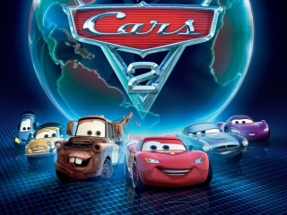Das Cars 2 Movie Wallpaper 320x240