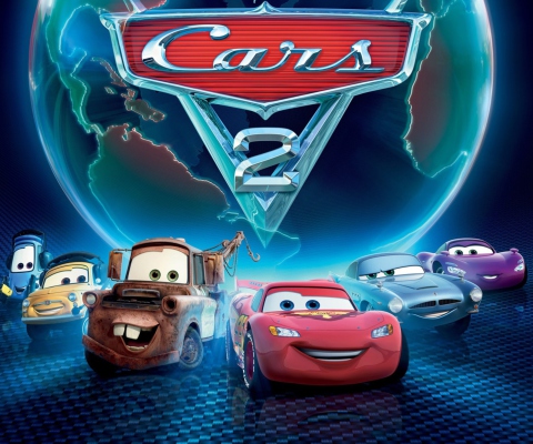 Das Cars 2 Movie Wallpaper 480x400