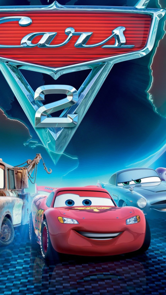 Cars 2 Movie wallpaper 640x1136