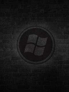 Das Windows Logo Wallpaper 240x320