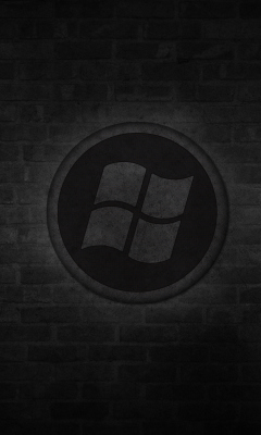 Fondo de pantalla Windows Logo 240x400