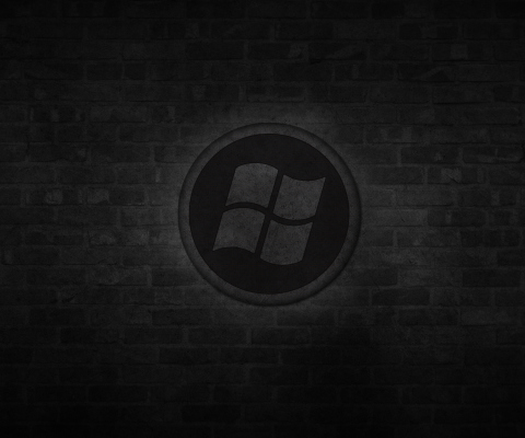 Fondo de pantalla Windows Logo 480x400