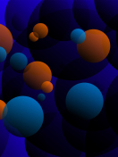 Screenshot №1 pro téma 3D Spheres 132x176