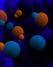 Screenshot №1 pro téma 3D Spheres 176x220