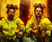 Breaking Bad with Walter White wallpaper 176x144